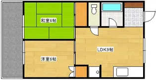 エイシンビルI【2階】の間取り