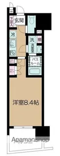 パレステージ上野【2階】の間取り