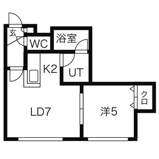 ル・ヴァンベール【2階】の間取り