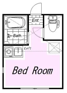 ユナイト芹が谷アゾレス【2階】の間取り