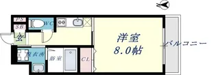 アマービレ布施【2階】の間取り