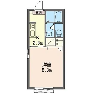 エトワール【1階】の間取り