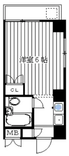 コスモス阿佐ヶ谷【2階】の間取り
