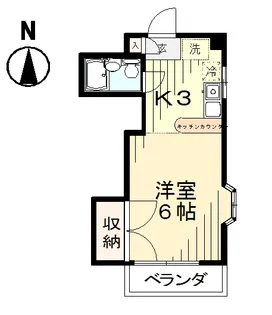 ニュー青葉【2階】の間取り
