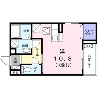 善進荘【1階】の間取り