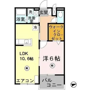 ベルフォーレ【2階】の間取り