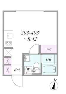 trias221【4階】の間取り