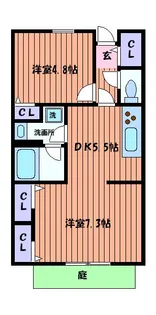 フィオラルバ【1階】の間取り