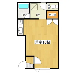 サンコートハイツB【2階】の間取り