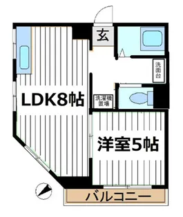 アウルズハウス【2階】の間取り