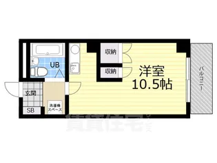セブンヴィレッジ【3階】の間取り