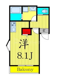 TJ西尾久01【1階】の間取り