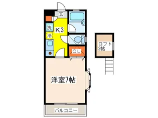エクセル【2階】の間取り