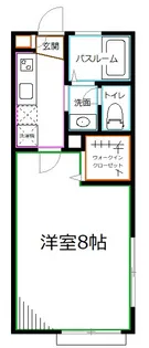 レ・フレールII【2階】の間取り