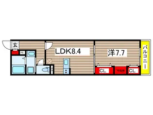 Renoncule【2階】の間取り