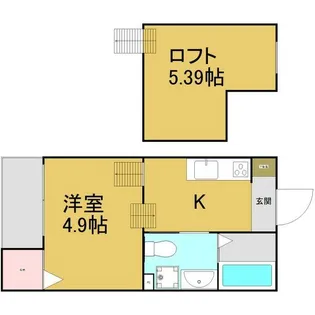 レクサス1439【1階】の間取り