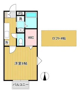 アルテックドゥ【2階】の間取り