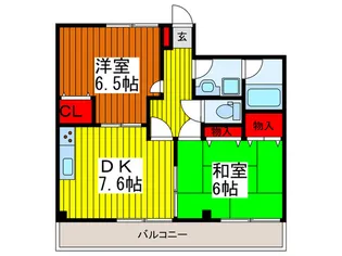 ファミール ハイツ【3階】の間取り