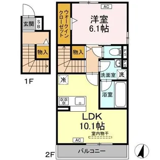 Granz raum Z【2階】の間取り