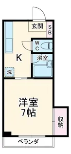 メゾン石塚I【3階】の間取り