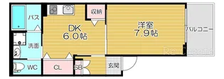 Bellevue生野西【3階】の間取り