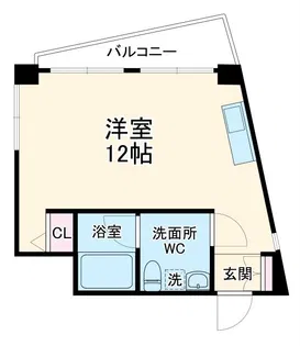 あたりやビル【5階】の間取り