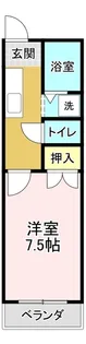 スプリングコートII【2階】の間取り