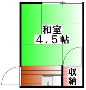 みなみ荘【2階】の間取り
