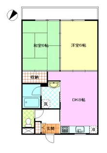 パークヒル平和台【2階】の間取り