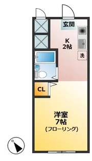 サンコーポ【2階】の間取り