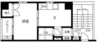 第二広尾フラワーハイホーム C棟【7階】の間取り