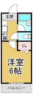 コンフォート甲子園【2階】の間取り