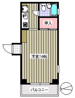ヒルズ本郷【3階】の間取り