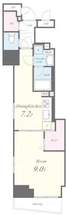 RYOGOKU STATION RESIDENCE【5階】の間取り