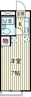 ドミールハイツ【2階】の間取り