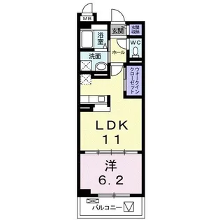プロムナードIV【3階】の間取り