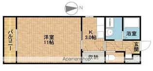 ForceVI【2階】の間取り