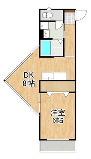 コンフォートD【2階】の間取り