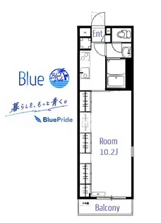 リブリ・鎌倉【1階】の間取り