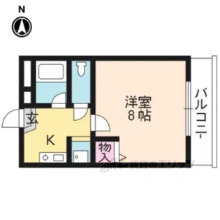 メゾン・ラビアン【2階】の間取り