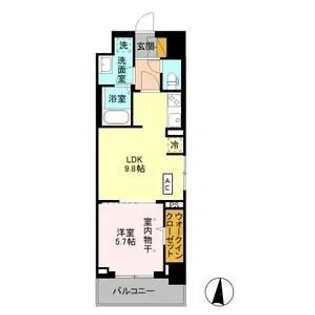エスペランサ【3階】の間取り