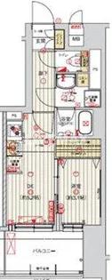 ASCLAIRE京都吉祥院【2階】の間取り