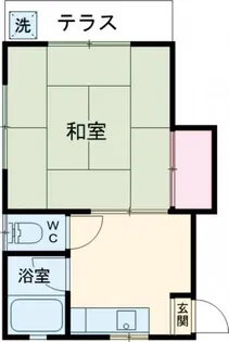 キャッスルII【2階】の間取り