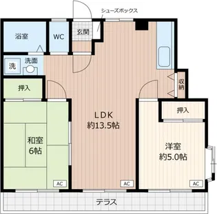 ISE第一マンション【2階】の間取り