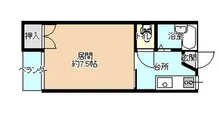 ランセルハウス【1階】の間取り