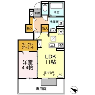 香川県丸亀市新浜町1【アパート】の間取り