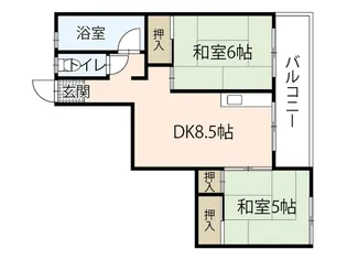 第1吉岡ビル【3階】の間取り