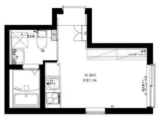 Y-FLAT【3階】の間取り