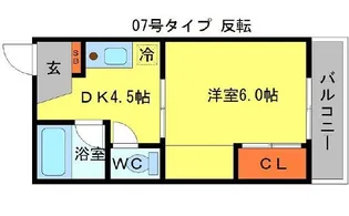EST-小野原【2階】の間取り