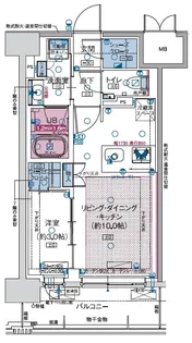 ソルティア武蔵小杉【3階】の間取り